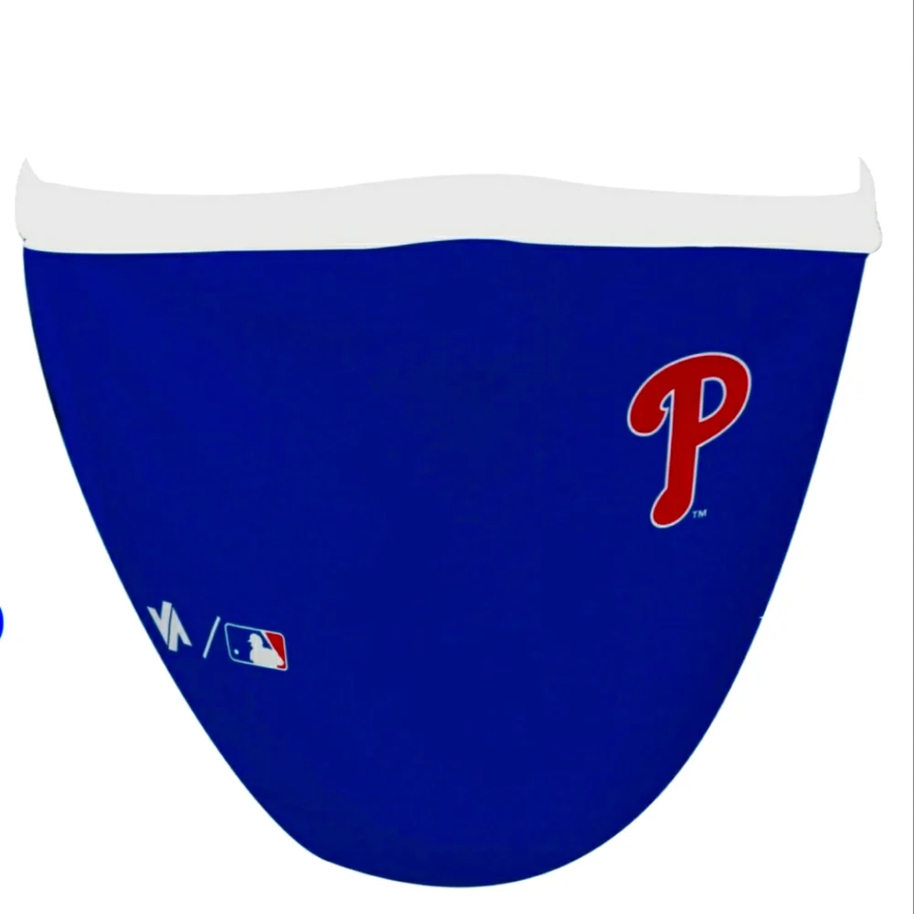 NWT Unisex Philadelphia Phillies Vertical Athletics Pro Face Covering